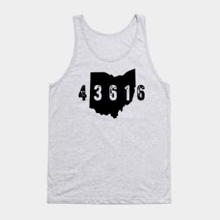 43616 Zip Code Toledo Ohio Tank Top